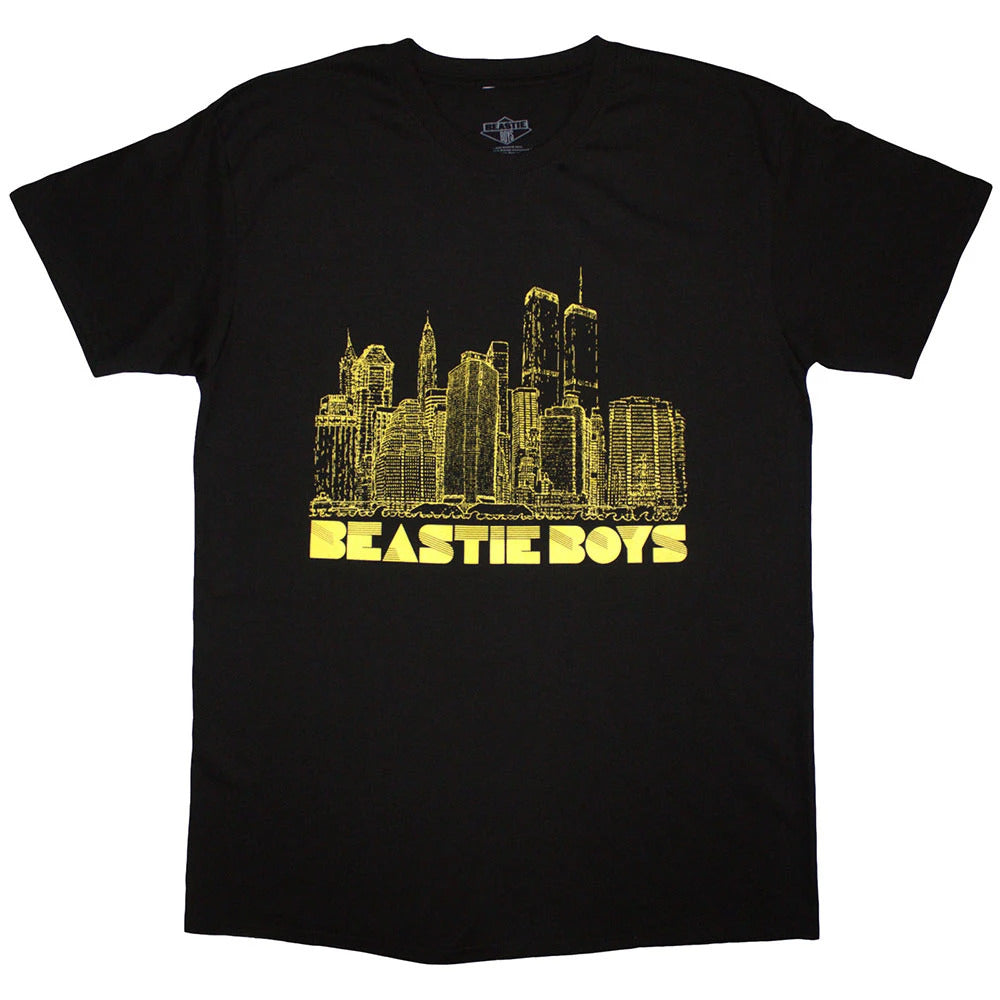 Beastie Boys Unisex T-Shirt: NYC Skyline (Black)