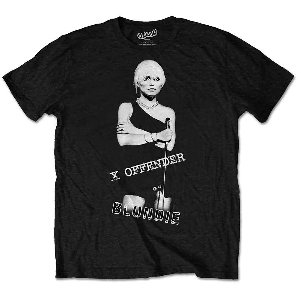 Blondie Unisex T-Shirt: X-Offender (Black)