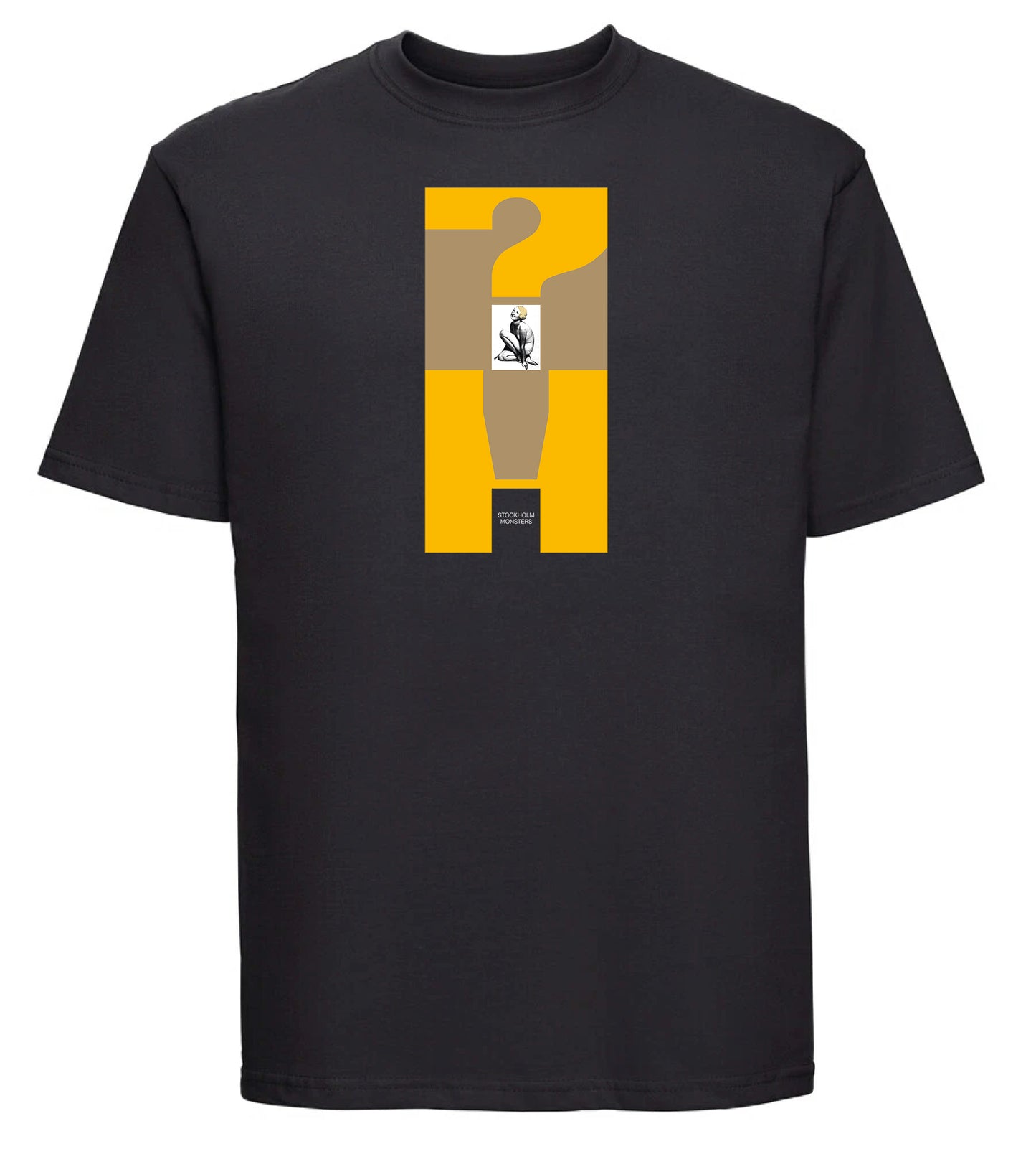 Stockholm Monsters- How Corrupt is Rough Trade? T-Shirt (Black)