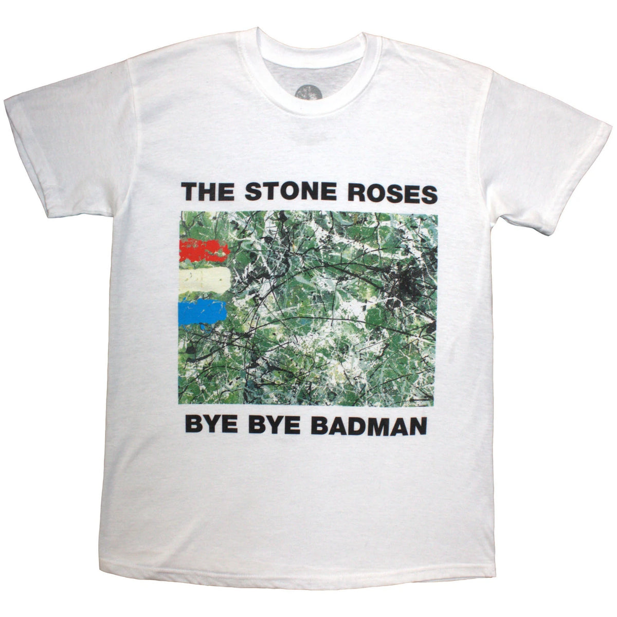 The Stone Roses Unisex T-Shirt: Bye Bye Badman (White)
