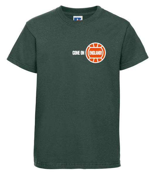Come On England T-Shirt (Green)