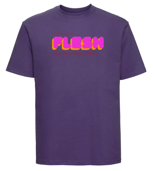 Flesh Hacienda T-Shirt (Purple)