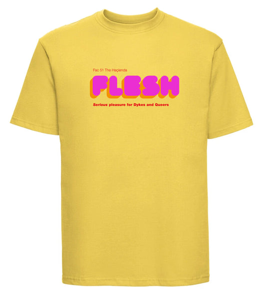 Flesh Hacienda T-Shirt (Yellow)