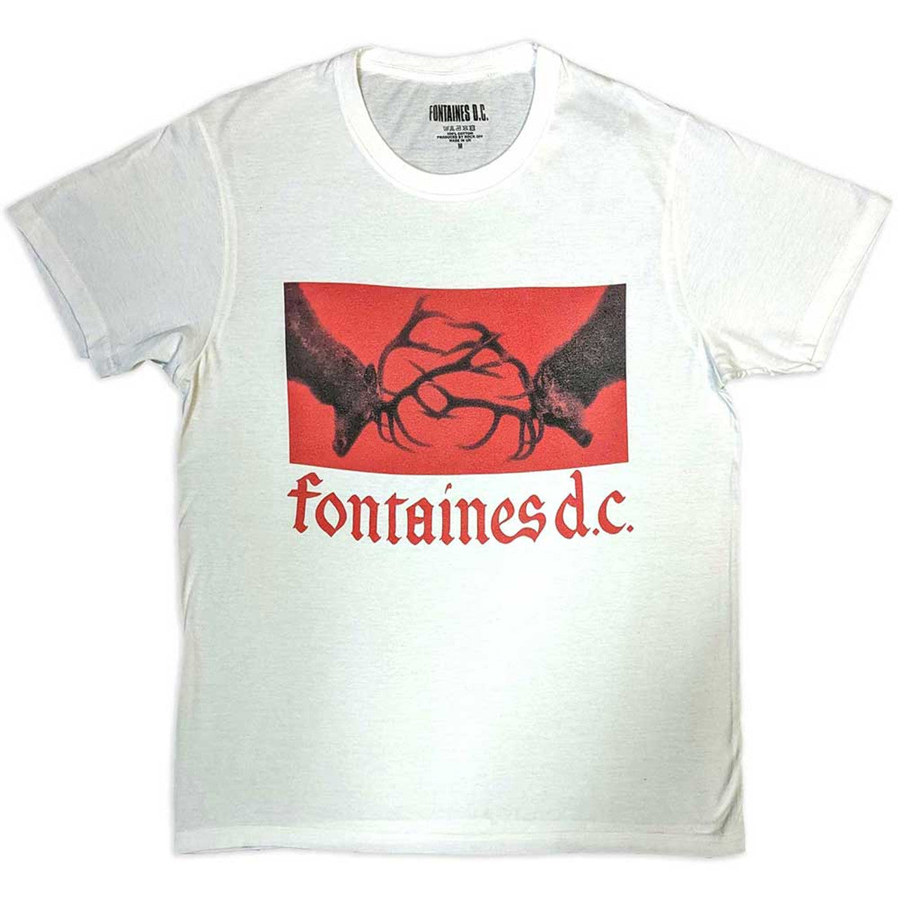 Fontaines DC Unisex T-Shirt (White)