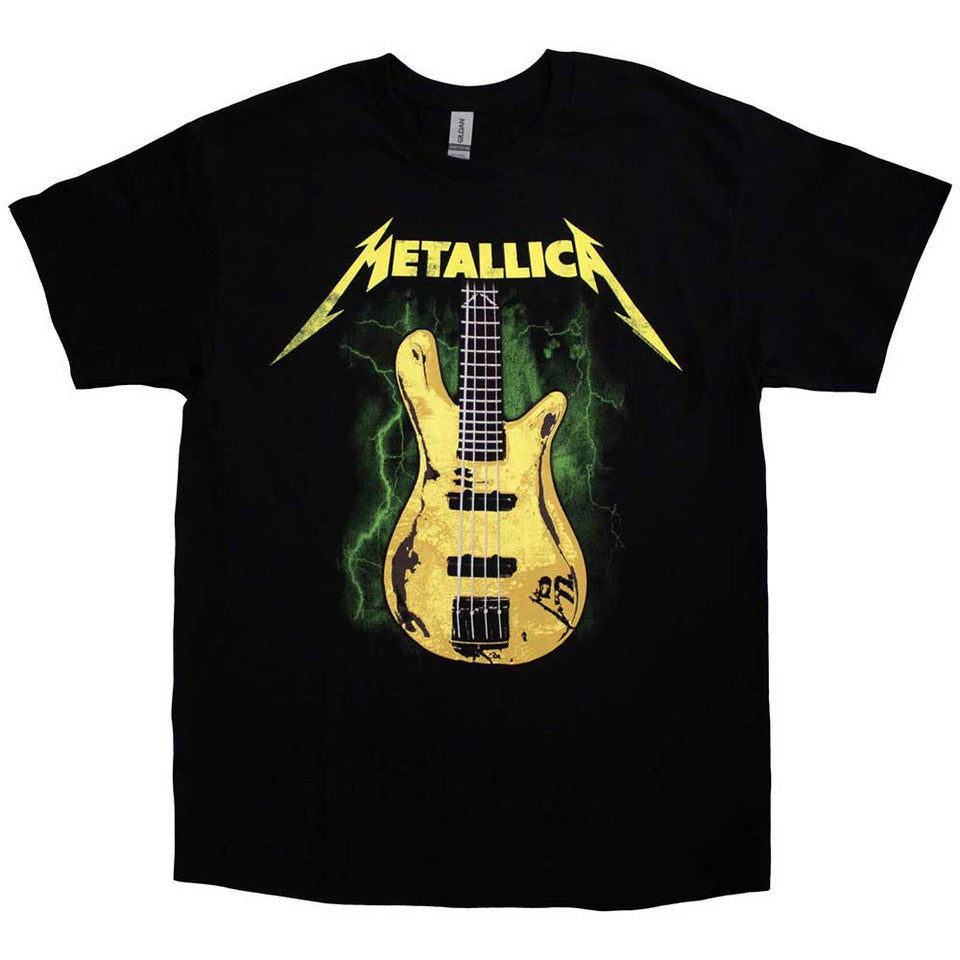 Metallica Unisex T-Shirt: Trujillo M2 Bass (Black)